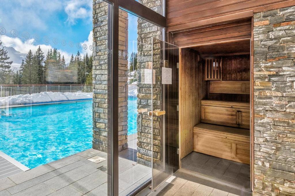 Appartement Premium a Flaine altitude 1740 m 8 a 10 personnes au pied des pistes piscine jacuzzi sauna hammam et salle de sport appartement pied des pistes 16