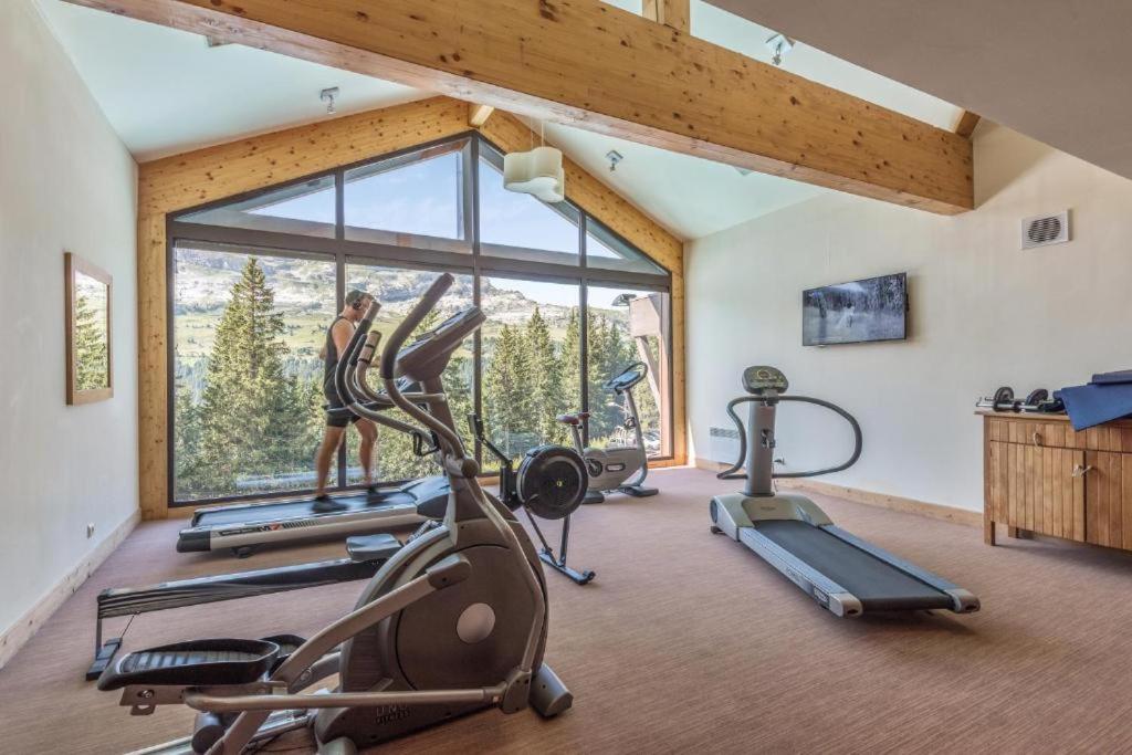 Appartement Premium a Flaine altitude 1740 m 8 a 10 personnes au pied des pistes piscine jacuzzi sauna hammam et salle de sport appartement pied des pistes 9