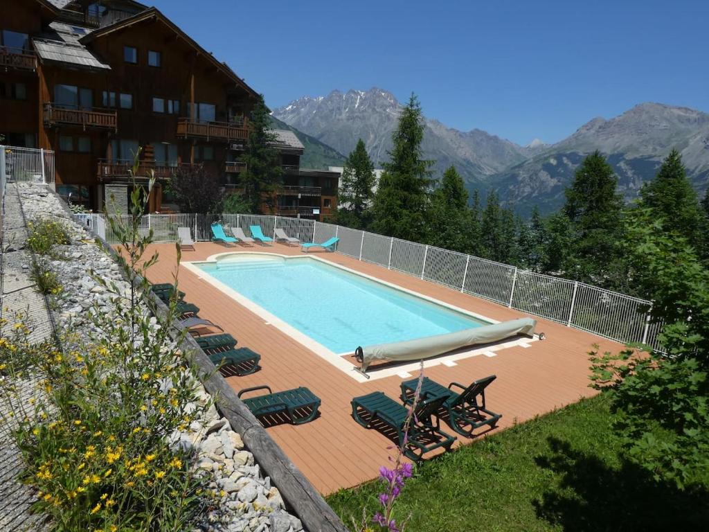 Appartement Puy Saint Vincent 1800 6 personnes appartement pied des pistes 9