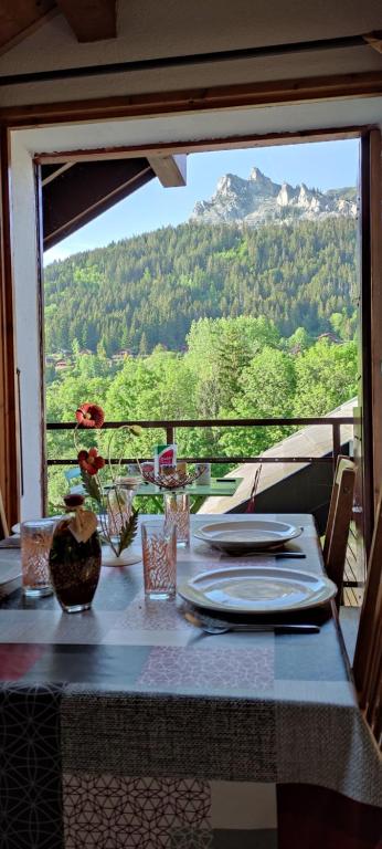 Appartement T2 a BERNEX avec WiFi vue sur montagne appartement pied des pistes 10