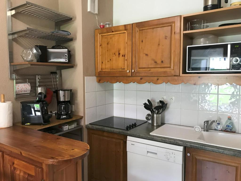 Appartement T2cabine independante au depart des telecabines Saint GervaisBettexMont dArbois appartement pied des pistes 16