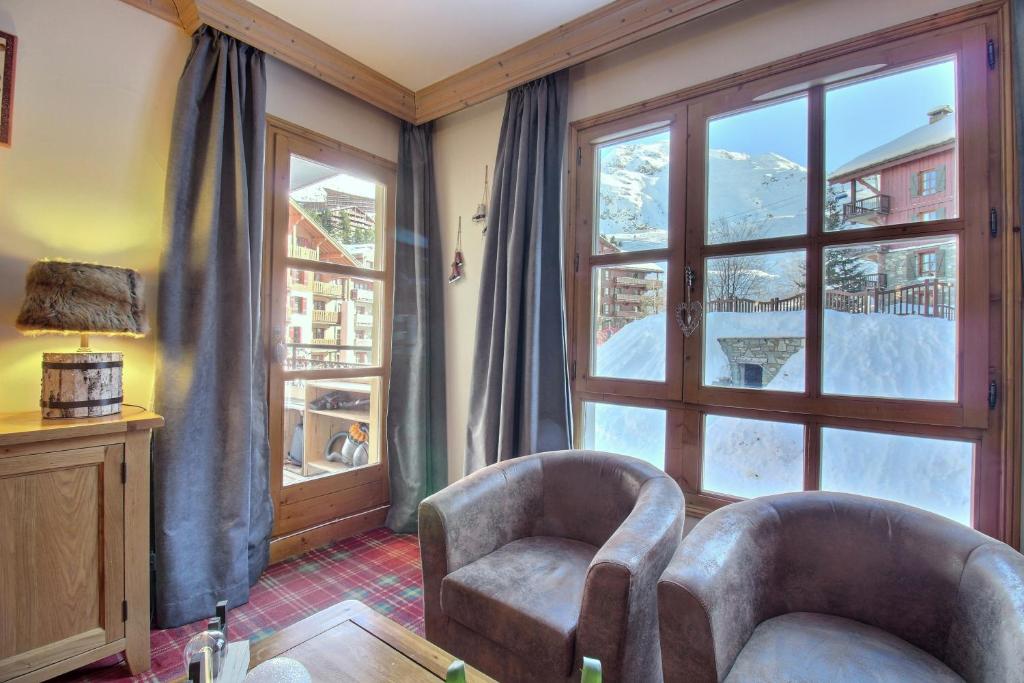Appartement T3 ARC 1950 skis aux pieds Sauna Hammam Jacuzzi appartement pied des pistes 8