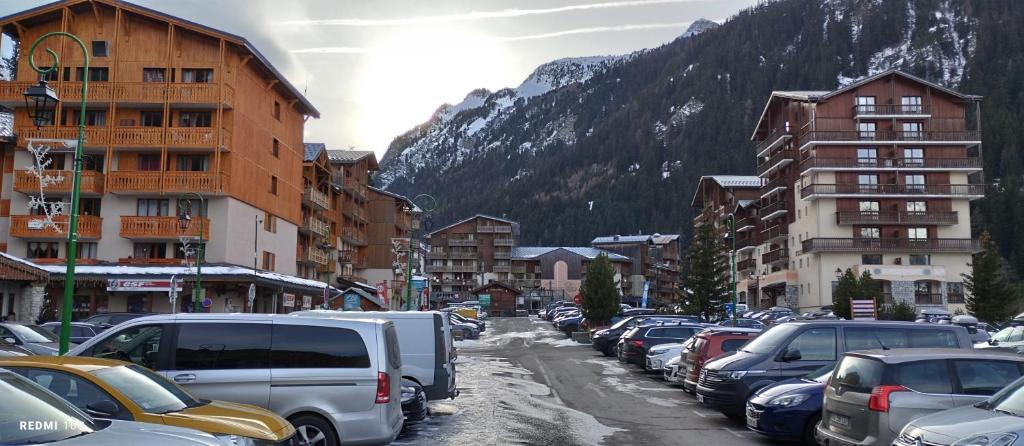 Appartement Valfrejus Les Melezets1 21m2 centre station appartement pied des pistes 11