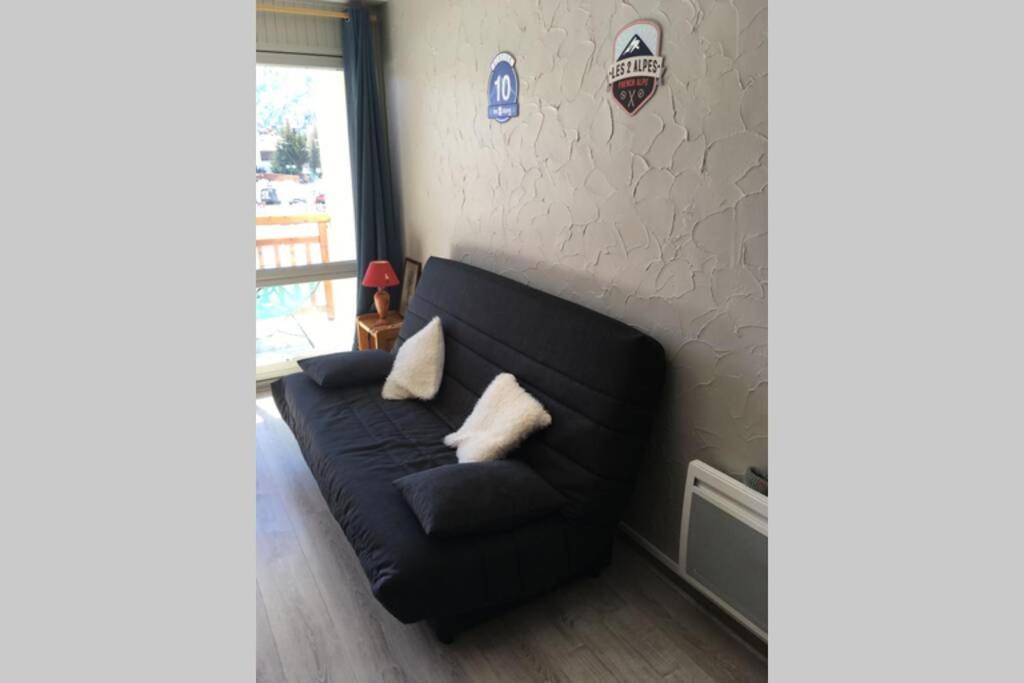 Appartement cosy Deux Alpes front de neige 34m2 6p appartement pied des pistes 10