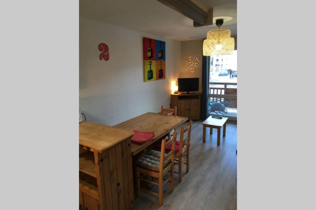 Appartement cosy Deux Alpes front de neige 34m2 6p appartement pied des pistes 3