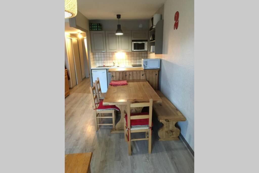 Appartement cosy Deux Alpes front de neige 34m2 6p appartement pied des pistes 9
