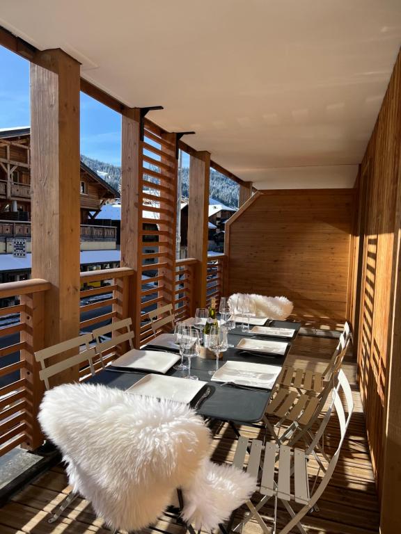 Appartement de standing plein centre station 50m des pistes appartement pied des pistes 18