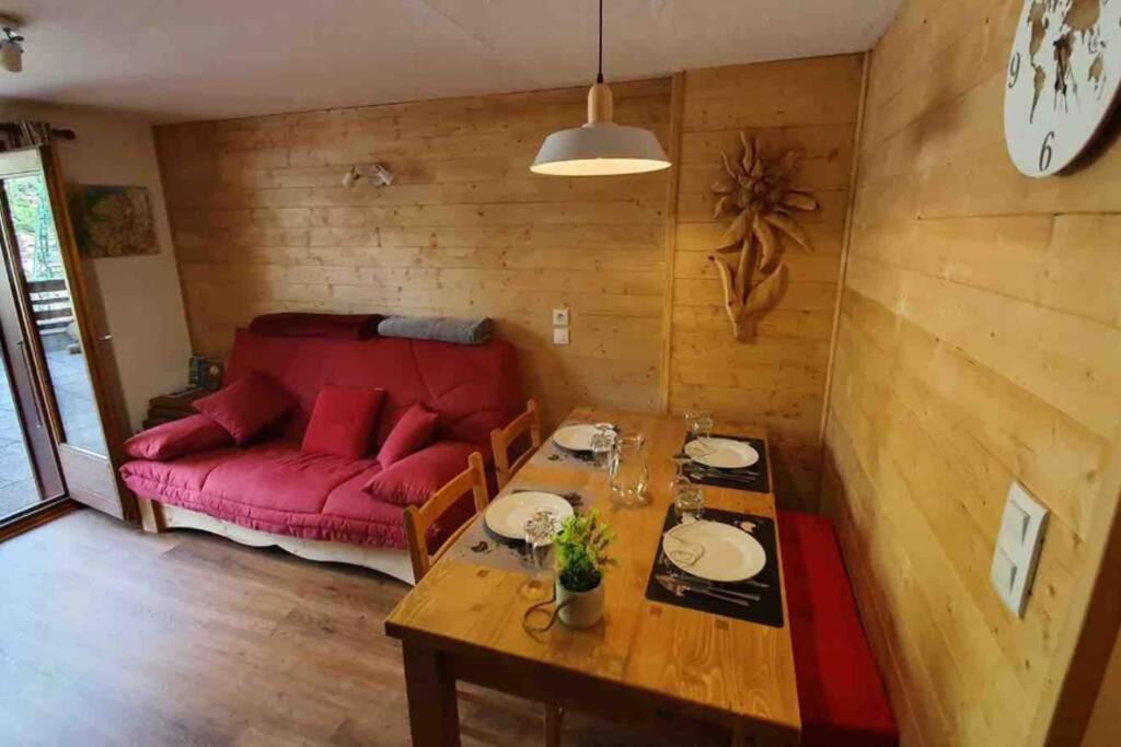 Appartement lEdel Vue Massif Mont Blanc appartement pied des pistes 3