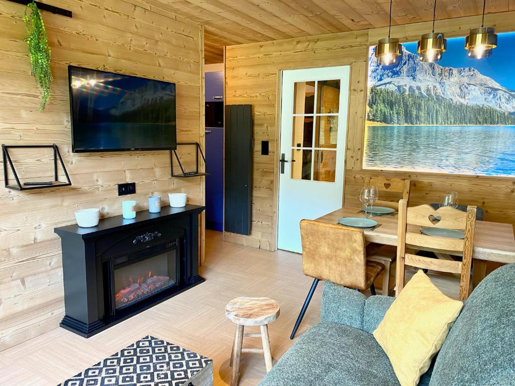 Appartement renove 2 chambres vue pistes parking privatif appartement pied des pistes 16