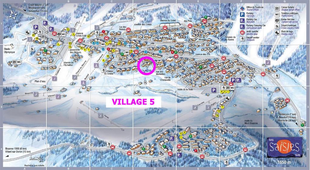 Appt 45 pers. Les Saisies front de neige appartement pied des pistes 11