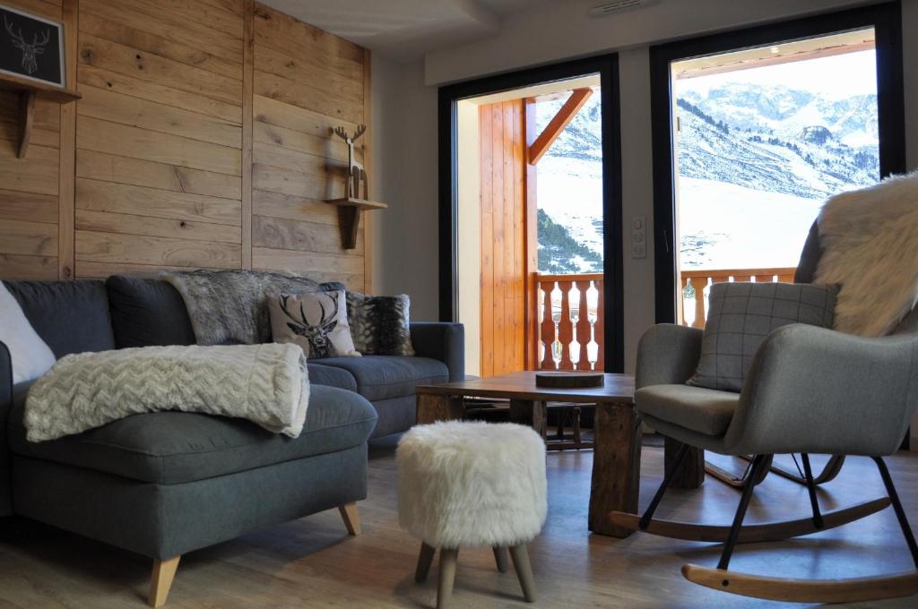 Appt Le CaribouLa Mongie appartement pied des pistes 4