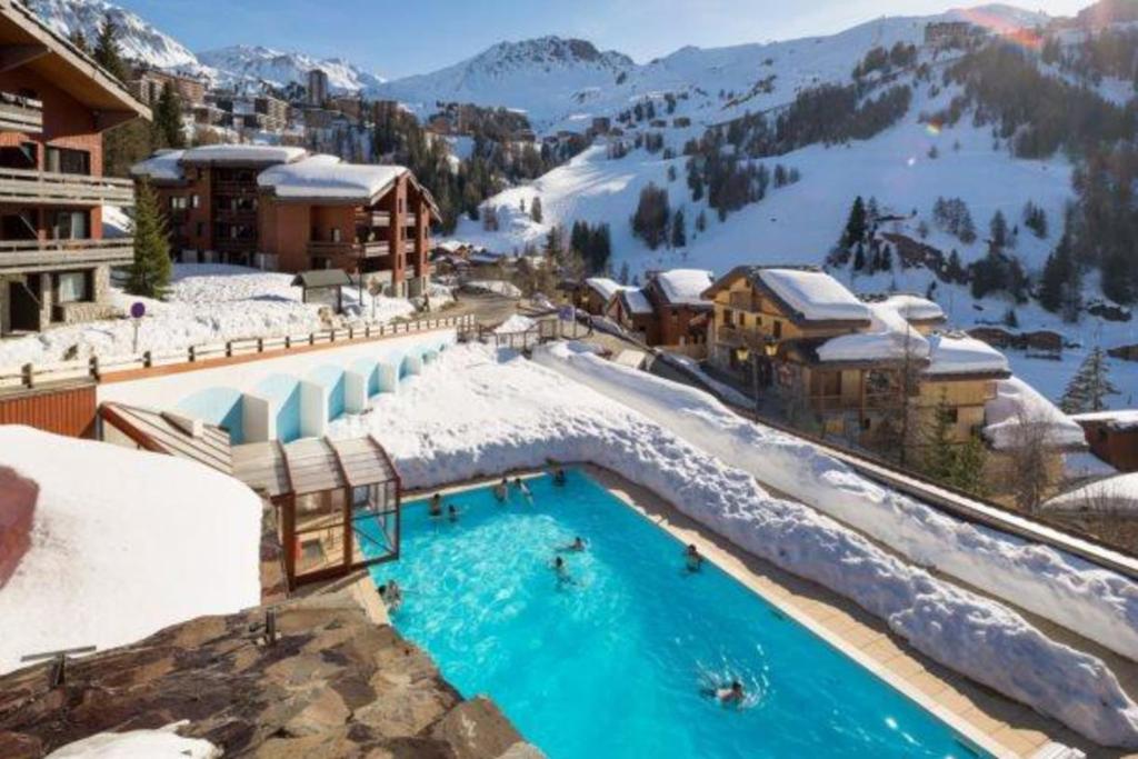 Apt With Garden In La Plagne appartement pied des pistes 8