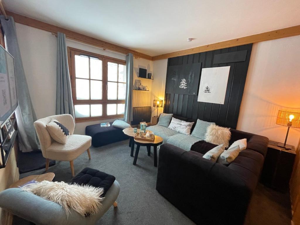Arc 1950 Appartement 2 chambres Ski in out Grande Terrasse Ensoleillee appartement pied des pistes