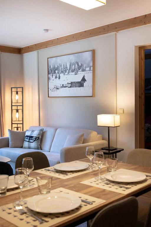 Arc 1950 Appartement 4 personnes Ski aux pieds appartement pied des pistes 12