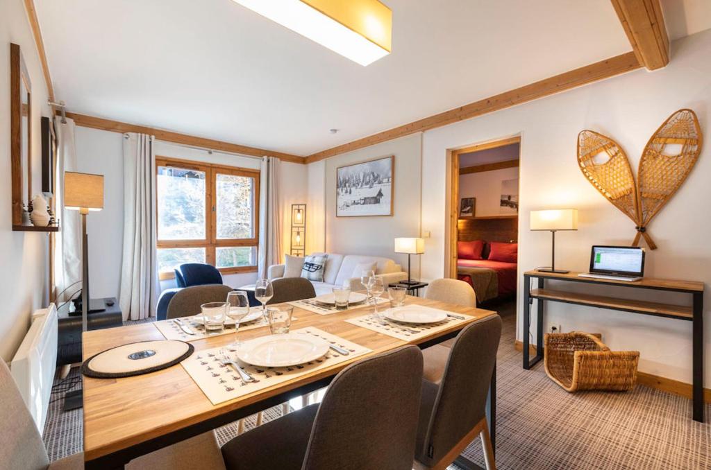 Arc 1950 Appartement 4 personnes Ski aux pieds appartement pied des pistes 3