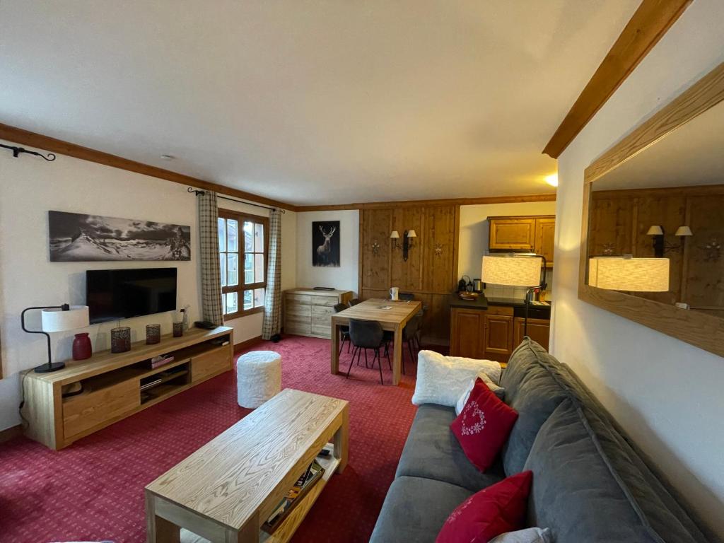 Arc 1950 Appt 2CH 6 pers Res 5 luxe Piscine sauna hamman jacuzzi Classe 5 cristaux Paradiski appartement pied des pistes 9