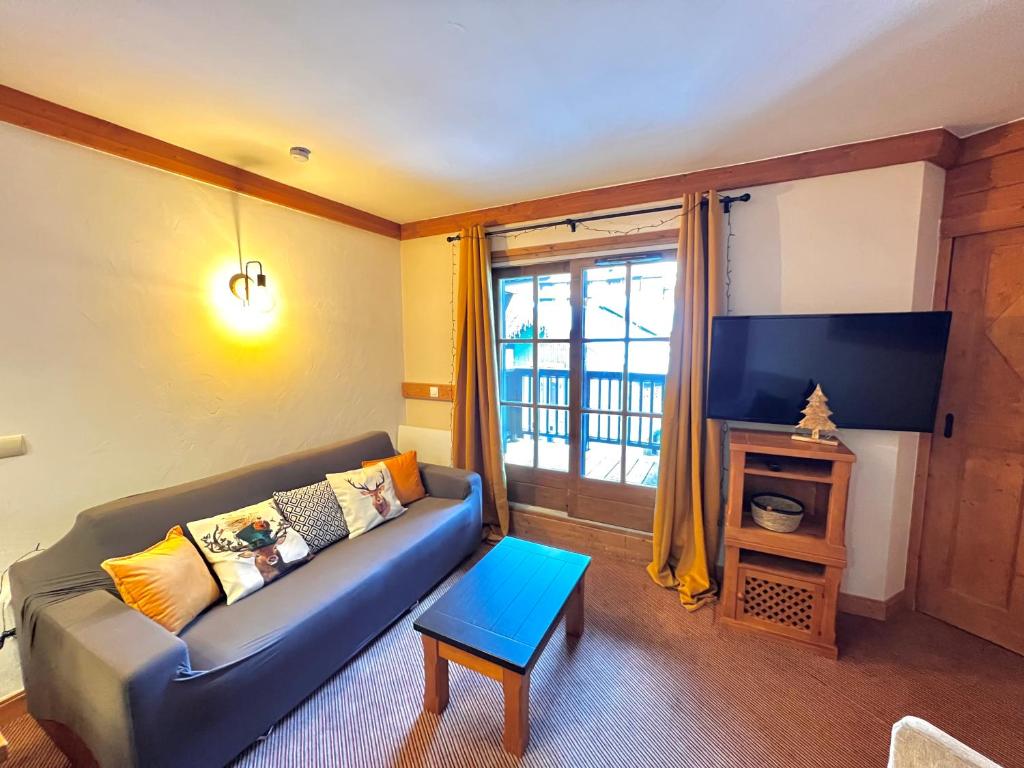 Arc 1950 Auberge Jerome 4 a 6p 1 chambre et 1 coin montagne separe appartement pied des pistes 5