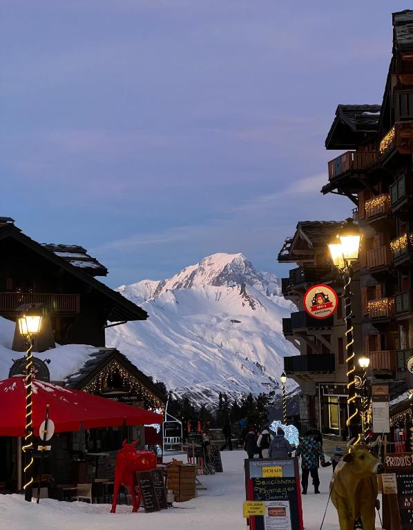 Arc 1950 Auberge Jerome 4 a 6p 1 chambre et 1 coin montagne separe appartement pied des pistes 6