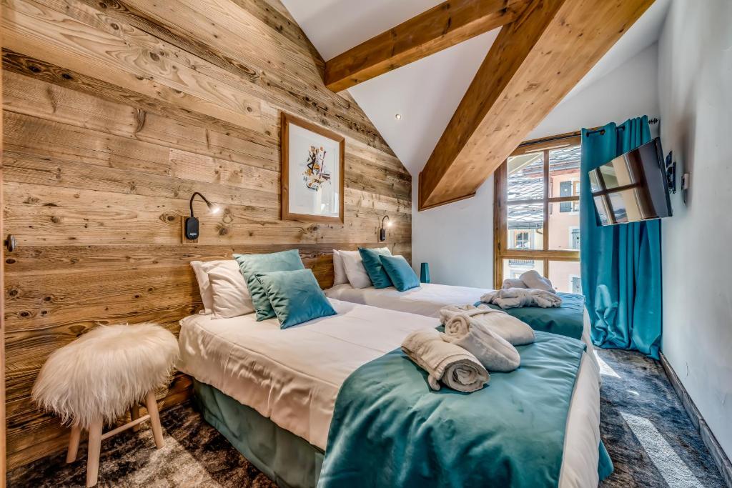 Arc 1950 Charmant Appart 2 4 pers dans residence hoteliere Skis aux pieds appartement pied des pistes 1