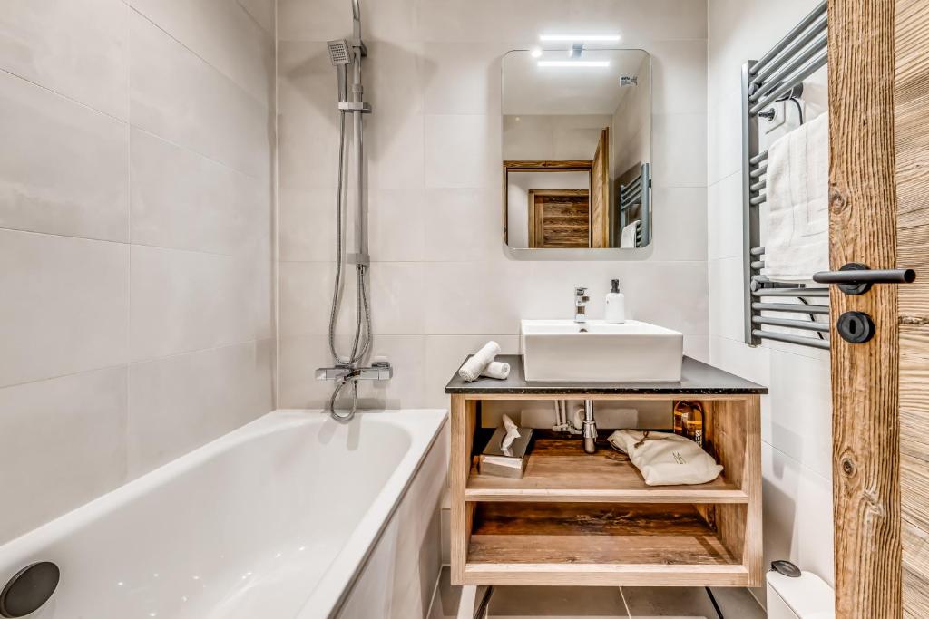 Arc 1950 Charmant Appart 2 4 pers dans residence hoteliere Skis aux pieds appartement pied des pistes 2