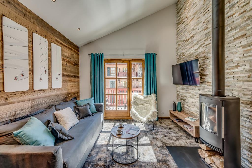 Arc 1950 Charmant Appart 2 4 pers dans residence hoteliere Skis aux pieds appartement pied des pistes 4
