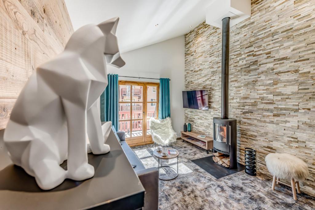 Arc 1950 Charmant Appart 2 4 pers dans residence hoteliere Skis aux pieds appartement pied des pistes 5