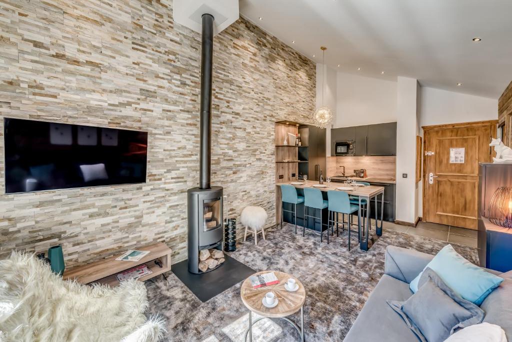 Arc 1950 Charmant Appart 2 4 pers dans residence hoteliere Skis aux pieds appartement pied des pistes 6