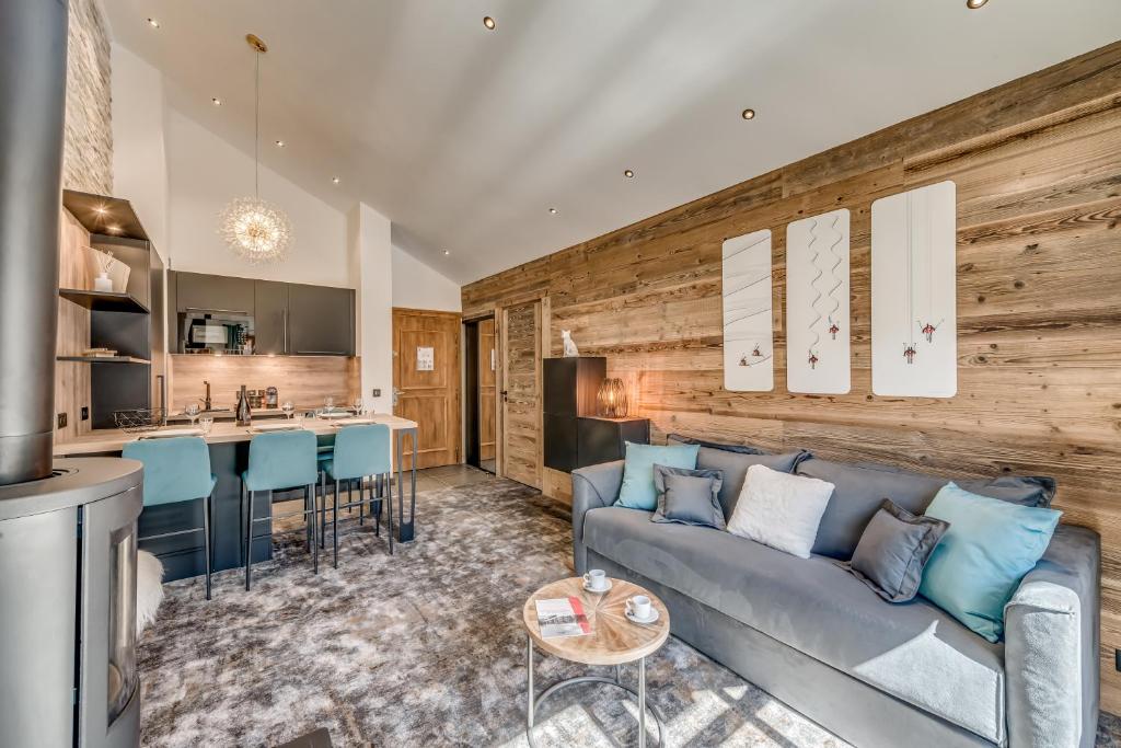 Arc 1950 Charmant Appart 2 4 pers dans residence hoteliere Skis aux pieds appartement pied des pistes 7