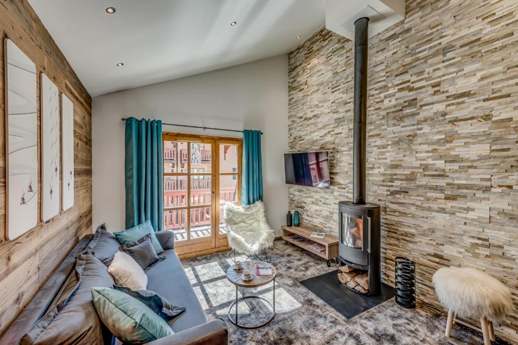 Arc 1950 Charmant Appart 2 4 pers dans residence hoteliere Skis aux pieds appartement pied des pistes 8