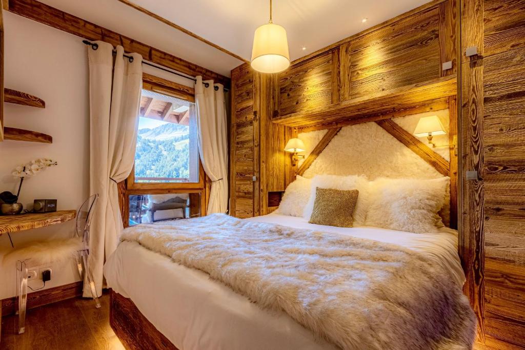 Arc 1950 ambiance chalet luxe 57pers dans residence 5 skis aux pieds avec SPA appartement pied des pistes 2
