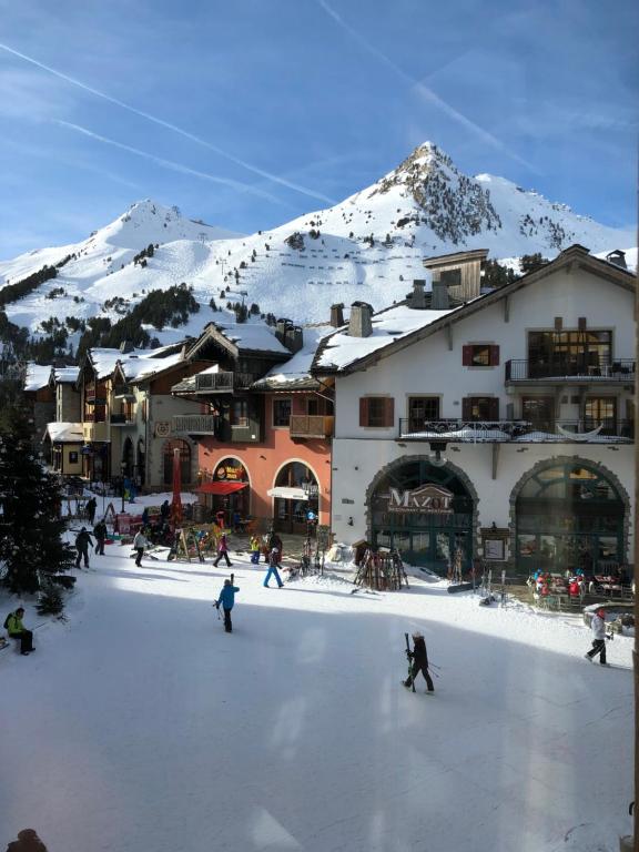 Arc1950 Prince Des Cimes appt 4 5 pers ski in out piscine interieure appartement pied des pistes 16