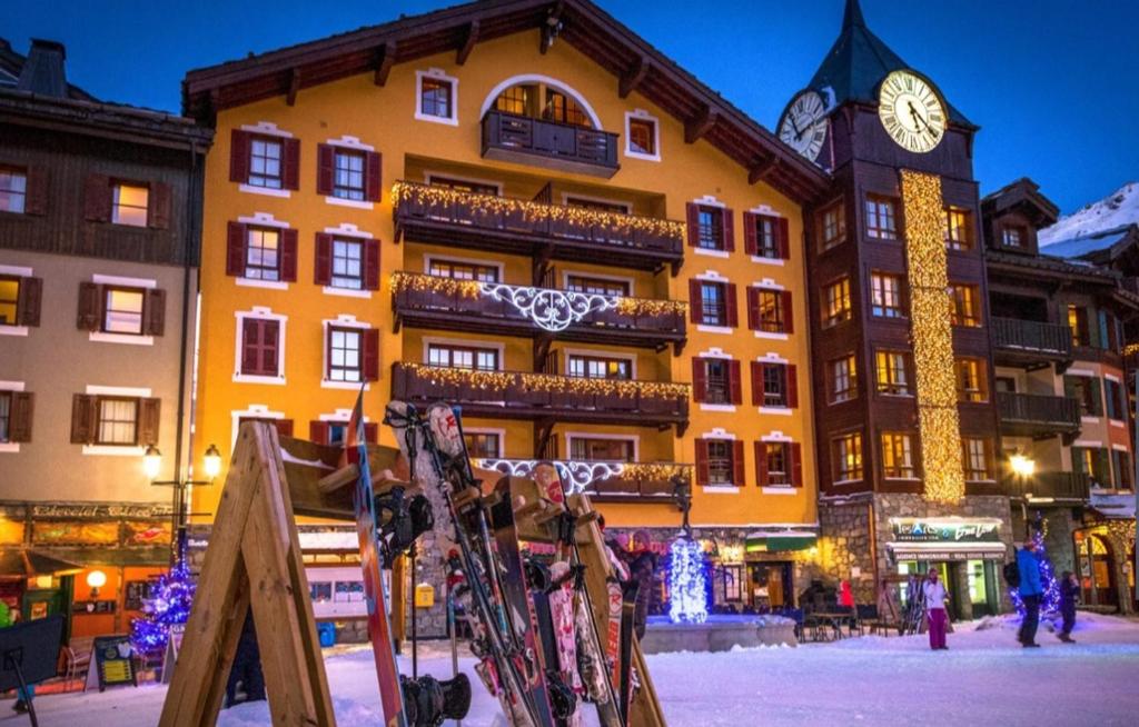 Arc1950 Prince Des Cimes appt 4 5 pers ski in out piscine interieure appartement pied des pistes 6