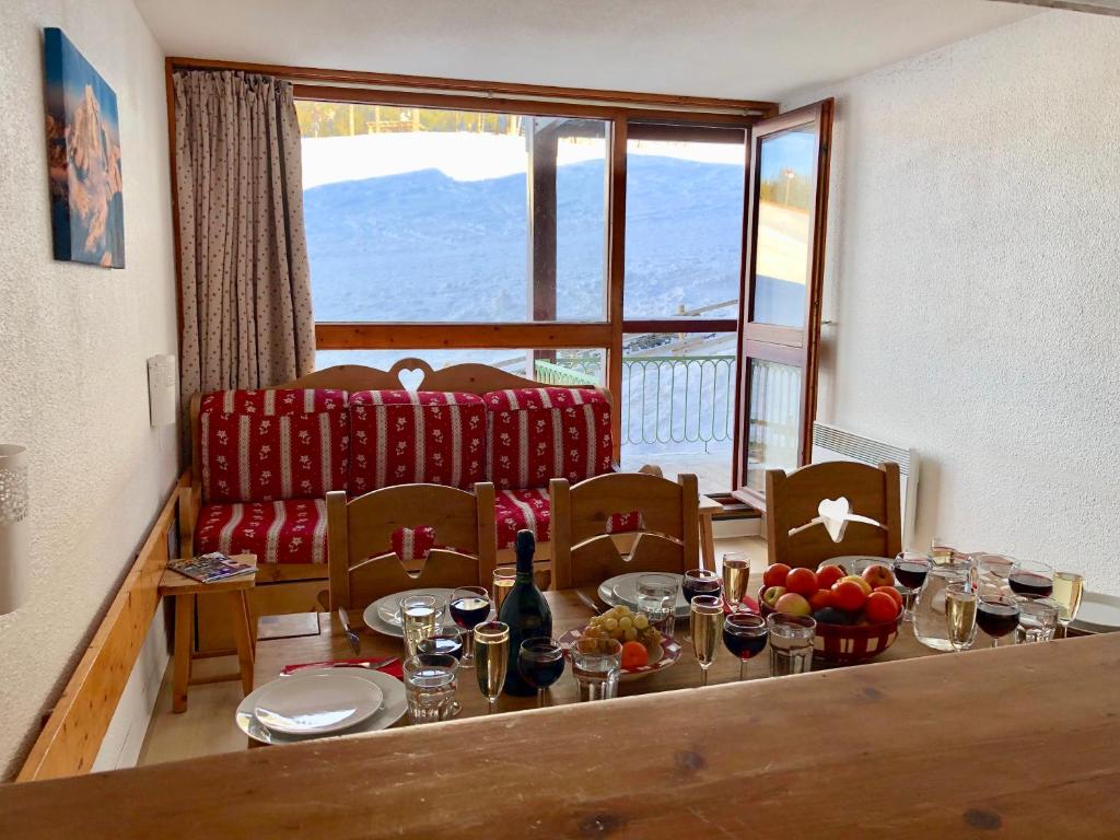 Arcadien Appartement les Arcs 1800 10 personnes 3 chambres appartement pied des pistes 10