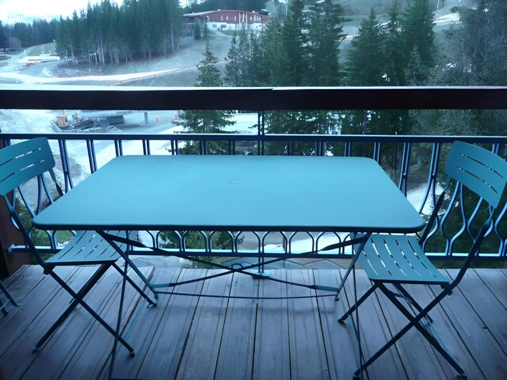 Arcs 1800 56 people Ski Studio view Mont Blanc appartement pied des pistes 14