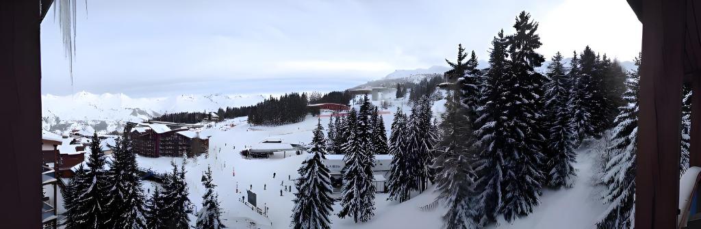 Arcs 1800 56 people Ski Studio view Mont Blanc appartement pied des pistes 15