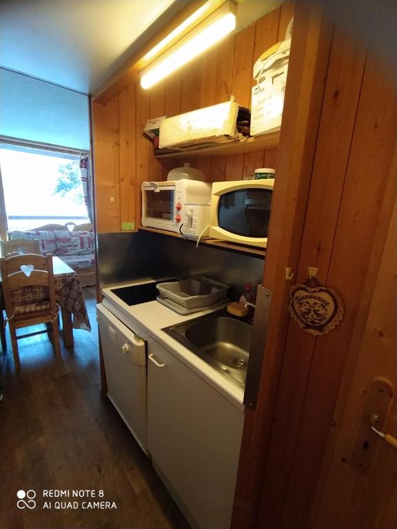 Arcs 1800 Belles Challes Studio 5 personnes appartement pied des pistes 3