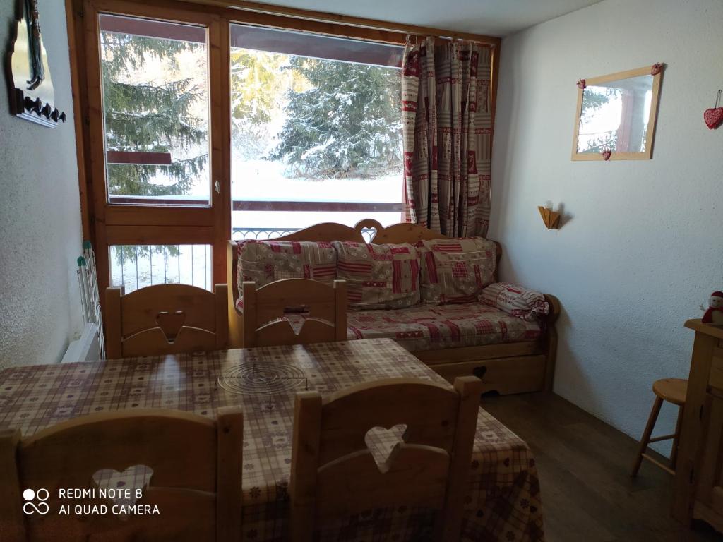 Arcs 1800 Belles Challes Studio 5 personnes appartement pied des pistes 8