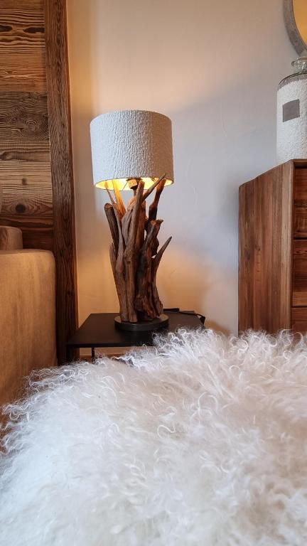Arcs 1950 Appartement Luxe type chalet 5 a 7 personnes Vue imprenable sur le Montblanc skis aux pieds appartement pied des pistes 16