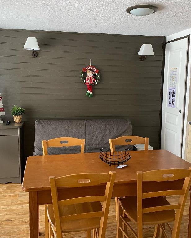 appartement au pied des pistes Au pays des marmottes Appartement 6 personnes plein sud sans vis à vis avec terrasse