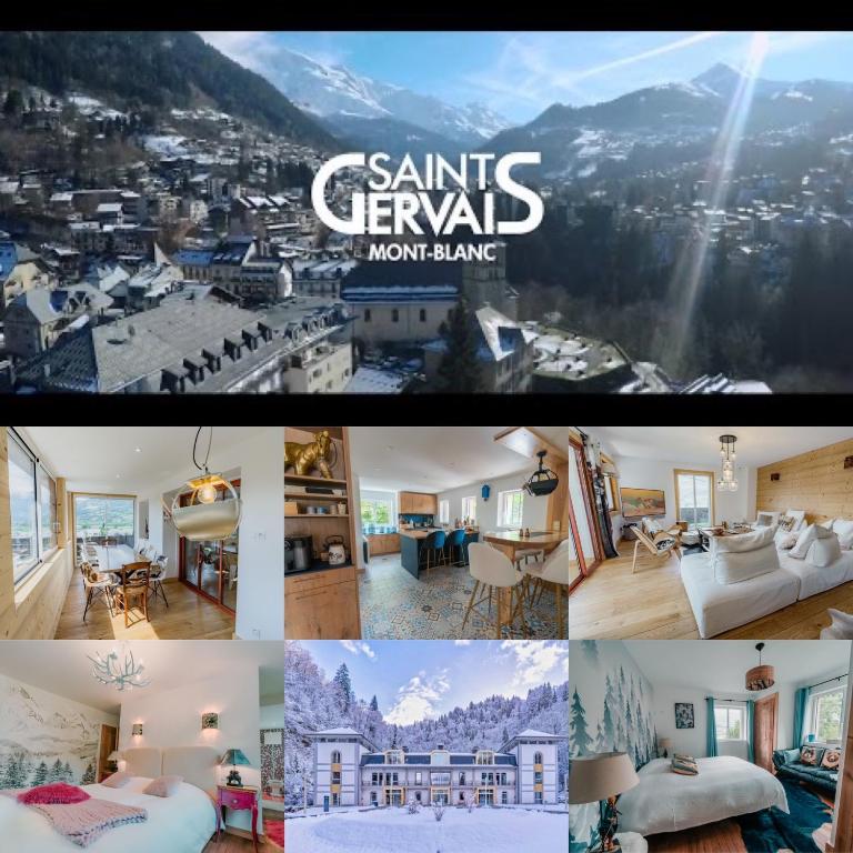 Au pied du telecabine gare St Gervais appartement pied des pistes 16