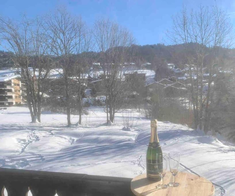 Balcon des Gets Superb located charming apartment 4 6 p appartement pied des pistes 10