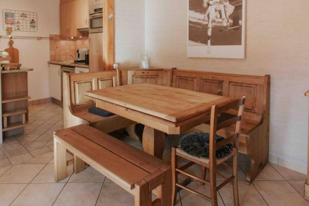 Balcon des Gets Superb located charming apartment 4 6 p appartement pied des pistes 12