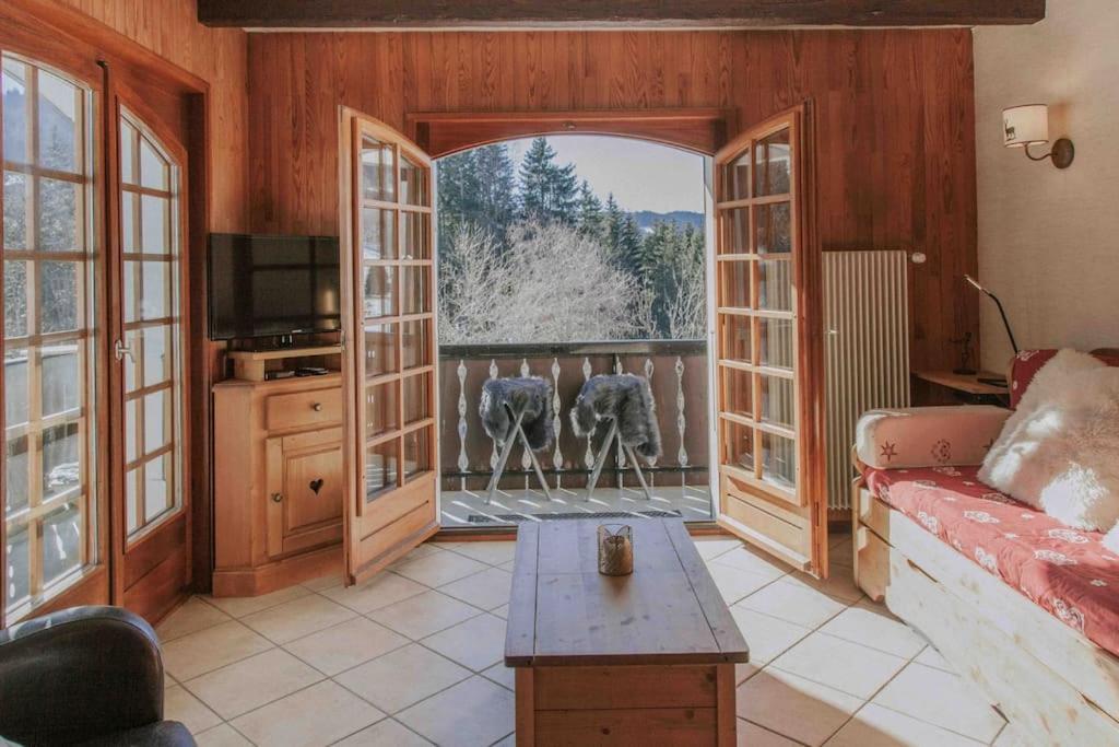 Balcon des Gets Superb located charming apartment 4 6 p appartement pied des pistes 9