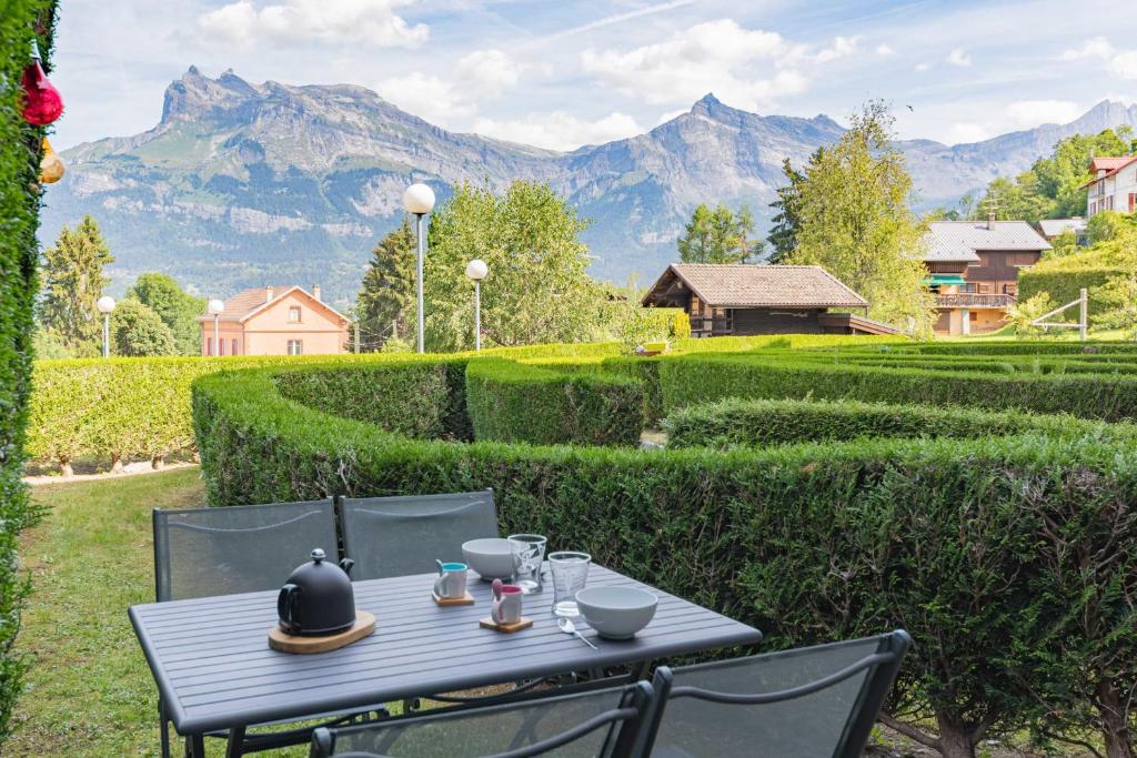 Beautiful Studio With Garden Quiet Area appartement pied des pistes