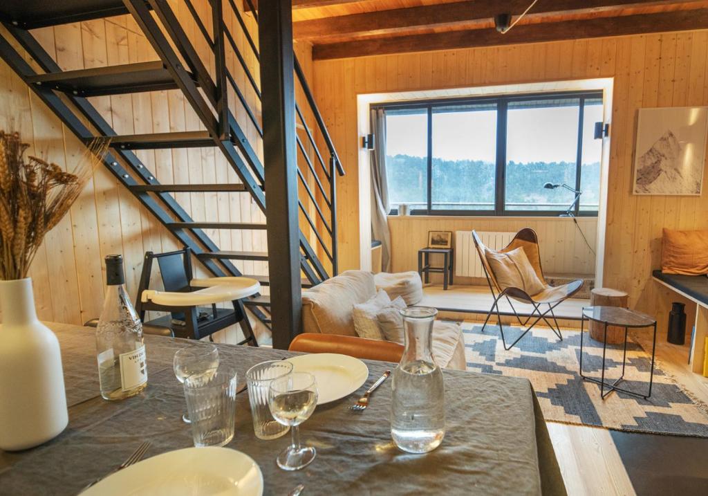 Bel appartement type chalet avec balneo et jardin appartement pied des pistes 3