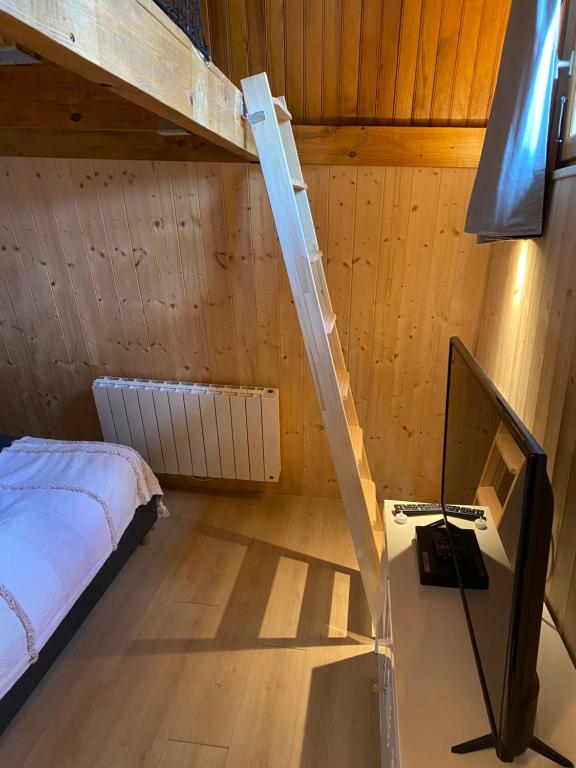 Bel appartement type chalet avec balneo et jardin appartement pied des pistes 4