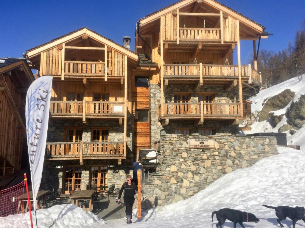 Black Diamond Lodge hotel pied des pistes 11