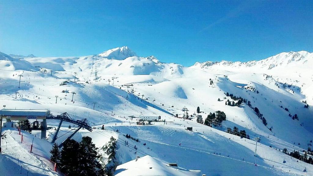 Bourg St Maurice les Arcs 1800 Les Lauzieres jolie vue nature espace bien etre plaisir paisible appartement pied des pistes 4