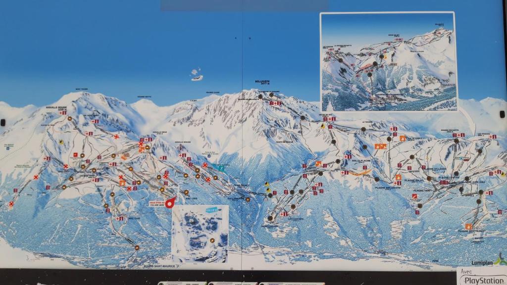 Bourg St Maurice les Arcs 1800 Les Lauzieres jolie vue nature espace bien etre plaisir paisible appartement pied des pistes 7