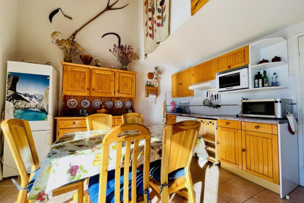 Bright cosy nest view La Salle les Alpes appartement pied des pistes 3